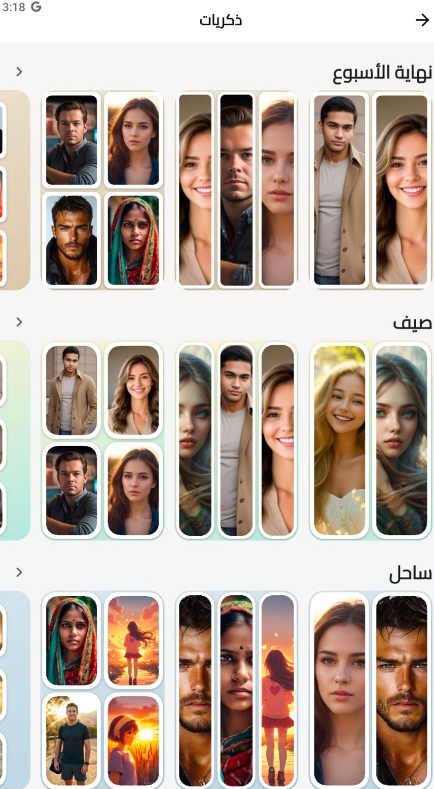 المصمم العربي- قوالب المناسبات screenshot